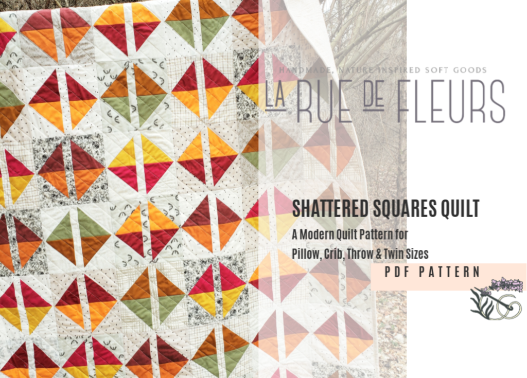 Shattered Squares Quilt Pattern PDF